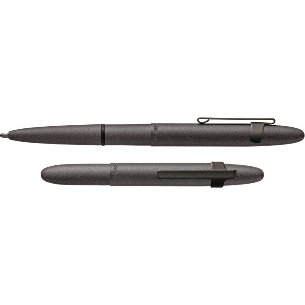 Bullet Space Pen, Ultrastarke Cerakote Beschichtung mit Clip (#400H-237-BCL)
