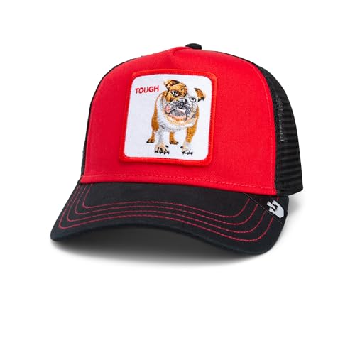 Goorin Bros. Team Pride Collection Trucker Hat for Men and Women, Red (Team Bulldog), One Size