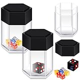 Rotatingpals 2 Sets Bomb Magic Dice Tricks Explode Explosion Dice Easy Props for Novelty Funny Toy Close up Performance Toy