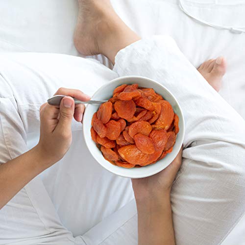 Traina Home Grown California Sun Dried Ruby Royal Apricot Halves - SEASONAL/LIMITED - Healthy, No Sugar Added, Non GMO, Gluten Free, Kosher Certified, Vegan, Value Size (5 lbs)