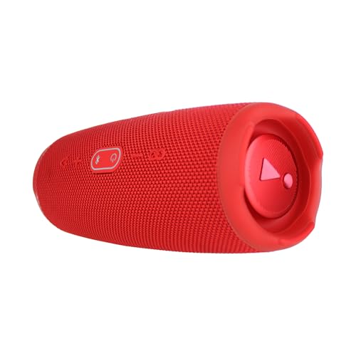 Image of JBL Charge 5 Wireless Bluetooth Speaker (Red) | Rugged IP67 Waterproof Outdoor Audio with Deep Bass & 20H Playtime | Includes Protective Travel Case for Beach, Hiking, Camping, and More