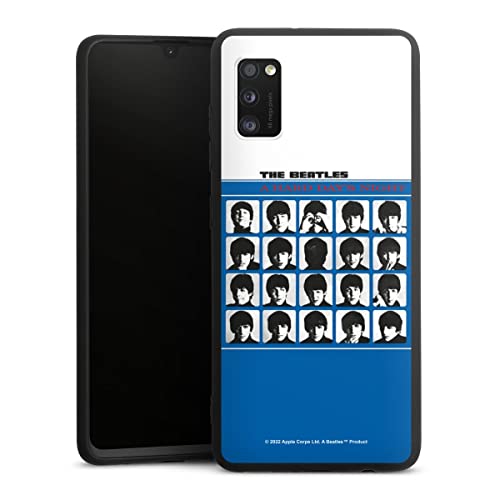 DeinDesign Coque en Silicone Premium Compatible avec Samsung Galaxy A41 Etui Silicone Coque Souple A Hard Day’s Night Musique The Beatles - Les Beatles, Paul McCartney, John Lennon, RIngo Starr, George Harrison DeinDesign Coque en Silicone Premium Compatible avec Samsung Galaxy A41 Etui Silicone Coque Souple A Hard Day's Night Musique The Beatles