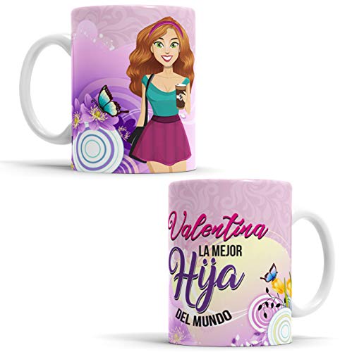OyC Original y Creativo Taza para la Mejor Hija del Mundo - Aquí ...