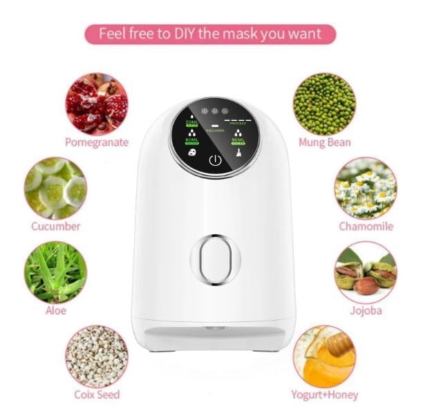 SYSVENT The Future Smart DIY Facial Mask Maker Machine | Automatic Fruit & Vegetable Face Mask Machine | Natural Skin Care Beauty Device for All Skin Types 2