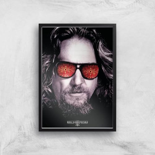 Image of Zavvi The Big Lebowski Giclee Art Print A3 with White Frame