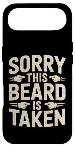 Sorry This Beard Is Taken Funny Beard Says �X�}�z�P�[�X iPhone Air �p