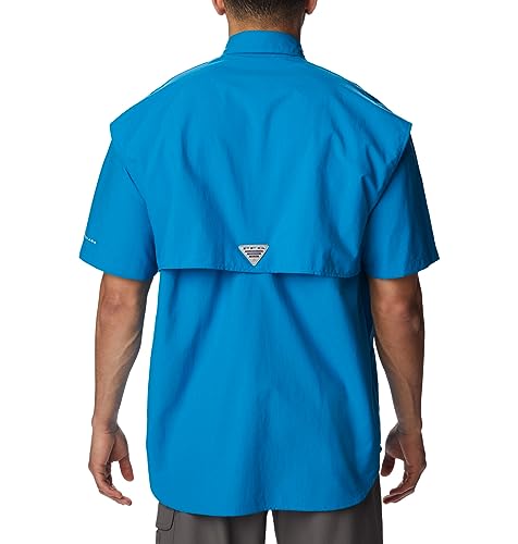 Image of Columbia Men Omni-Shade Bahama II Hiking and Trekking Short Sleeve Shirt