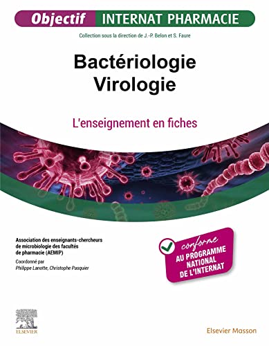 Bactériologie - Virologie: L'enseignement en fiches (English Edition)