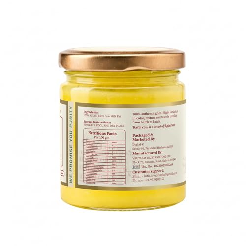 Image of Love of India A2 Ghee 150 ml | Rathi Cow Bilona Ghee | Crafted with Fresh Curd-Churned Cow Milk | Pure Desi Ghee for Everyday Use, Cooking, Tadkas & Puja