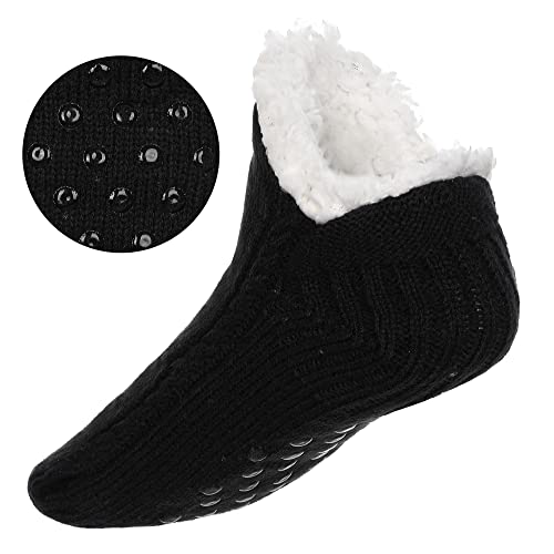 Image of ZYZX Cute Animal Slipper Socks for Women with Grips,Fuzzy Socks Indoor