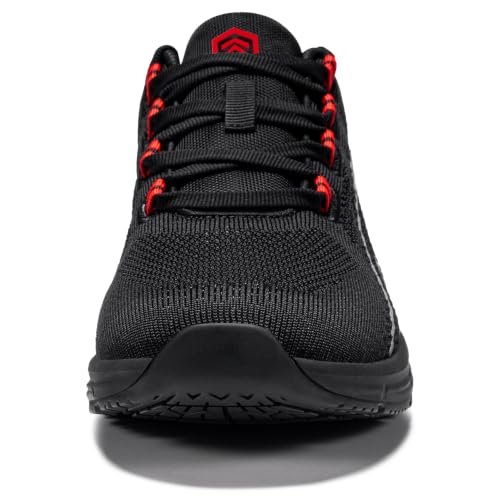 Image of LARNMERN Non Slip Work Boots for Mens Waterproof Chef Shoes