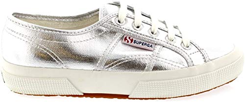 Superga Zapatillas Unisex para Adultos 2750 cotmetu, Silver, 35.5 EU