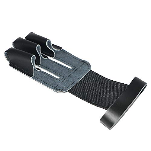 Protetor de braço para arco e flecha com luva de 3 dedos Conjunto de proteção para arco e flecha Ace