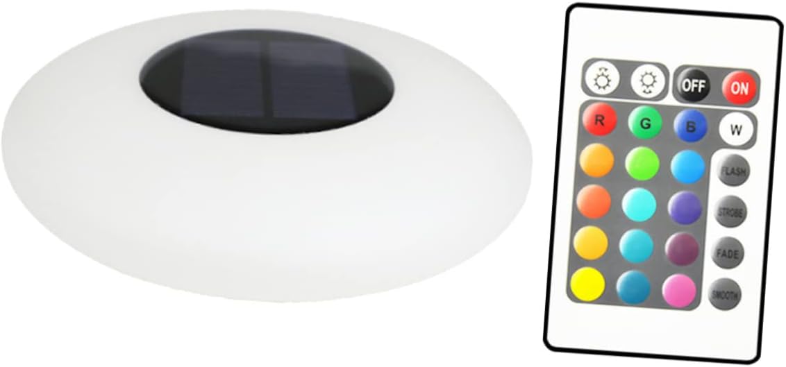 ソーラー式フローティングライト 防水設計 屋外用装飾照明 プール ガーデン パティオ パーティー対応 無線充電 自動点灯