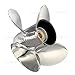 SOLAS HR Titan 4 Propeller Yamaha, Tohatsu, Nissan - Stainless Steel