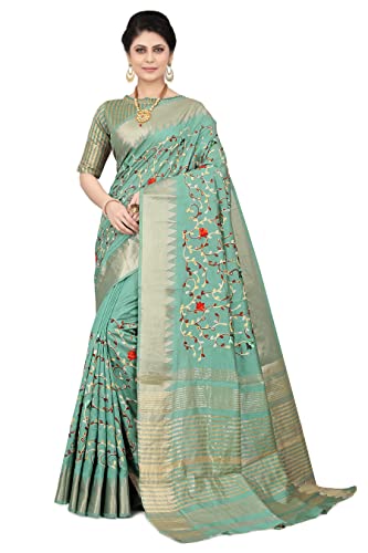 Image of SERONA FABRICS Ethnic Saree (or) Sari for Women, Ideal for Wedding, Party, Festive & Daily Wear