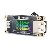 Treedix 電圧電流チェッカー TypeＣ to Type A USB電源トリガー QC対応 DC 5V/9V/12V/15V/20Vの出力可能