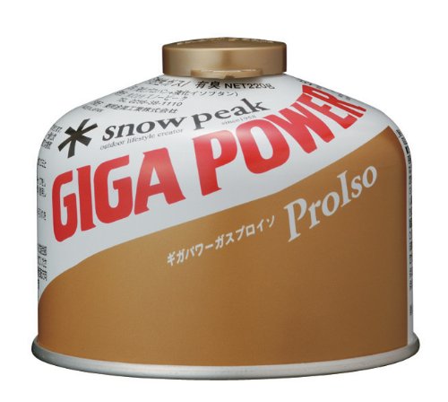 Snow Peak Gigapower Fuel 250 Gold, High Performance Four Season Blend Works in All Conditions, Stows Conveniently Within Trek 900 and Trek 1440 Pots