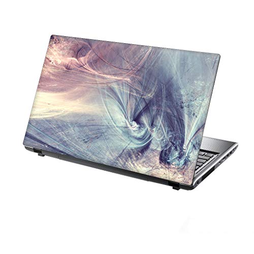 TaylorHe 13-14 Autocollants en Vinyle coloré avec Motif pour Ordinateur Portable (34cm x 23,5cm) Laptop Skin abstrait, tourbillons