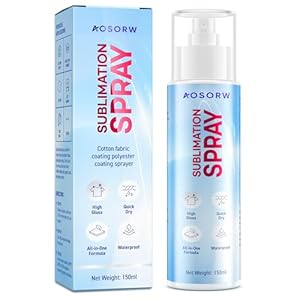 AOSORW Sublimation Spray for Cotton...