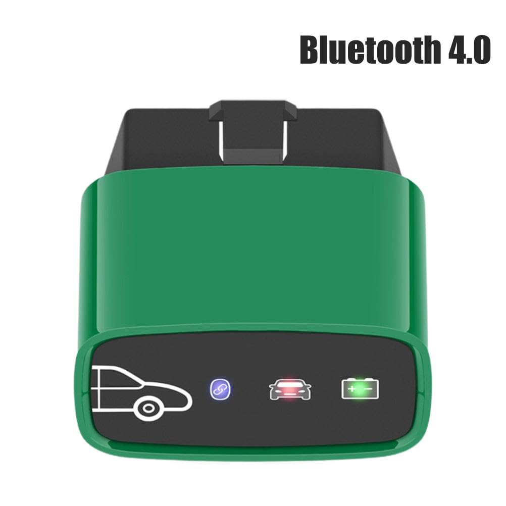FD+, Skaner Diagnostyczny Bluetooth OBD2 z obsługą MS-CAN, do Diagnostyki Samochodowej (GREEN)