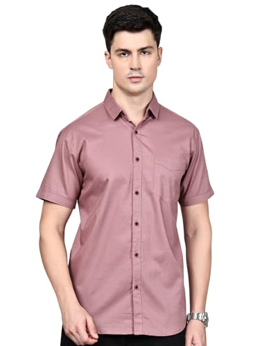Image of Majestic Man Men's Cotton Slim Fit Shirt
