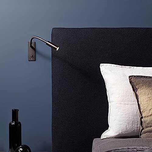 Lámparas de cabecero ajustables para leer en la cama sin molestias gracias a su luz LED suave