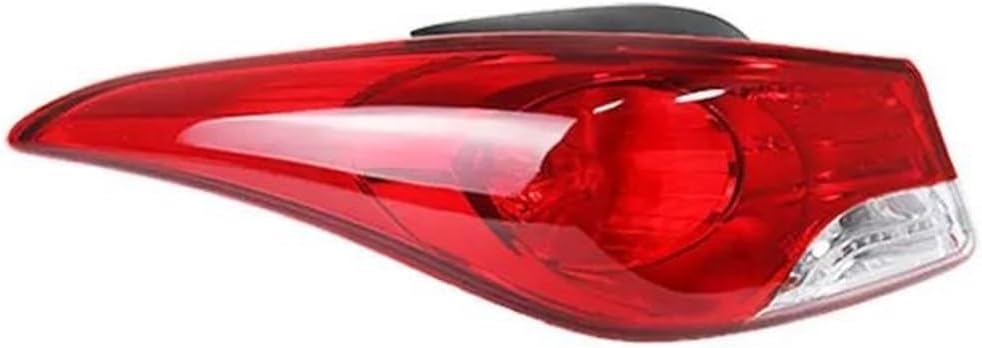Tail Light For Hyundai For Elantra 2012-2015 Rear Tail Light Turn Signal Fog Lamp Housing Without Bulb 92401-3X010 92402-3X010 Trailer Lights(With Bulb Left)
