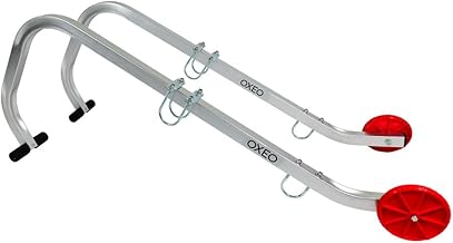 Ridge Hooks for Ladders - Roof Adapter for Ladder - Aluminium Alloy - 150kg Max
