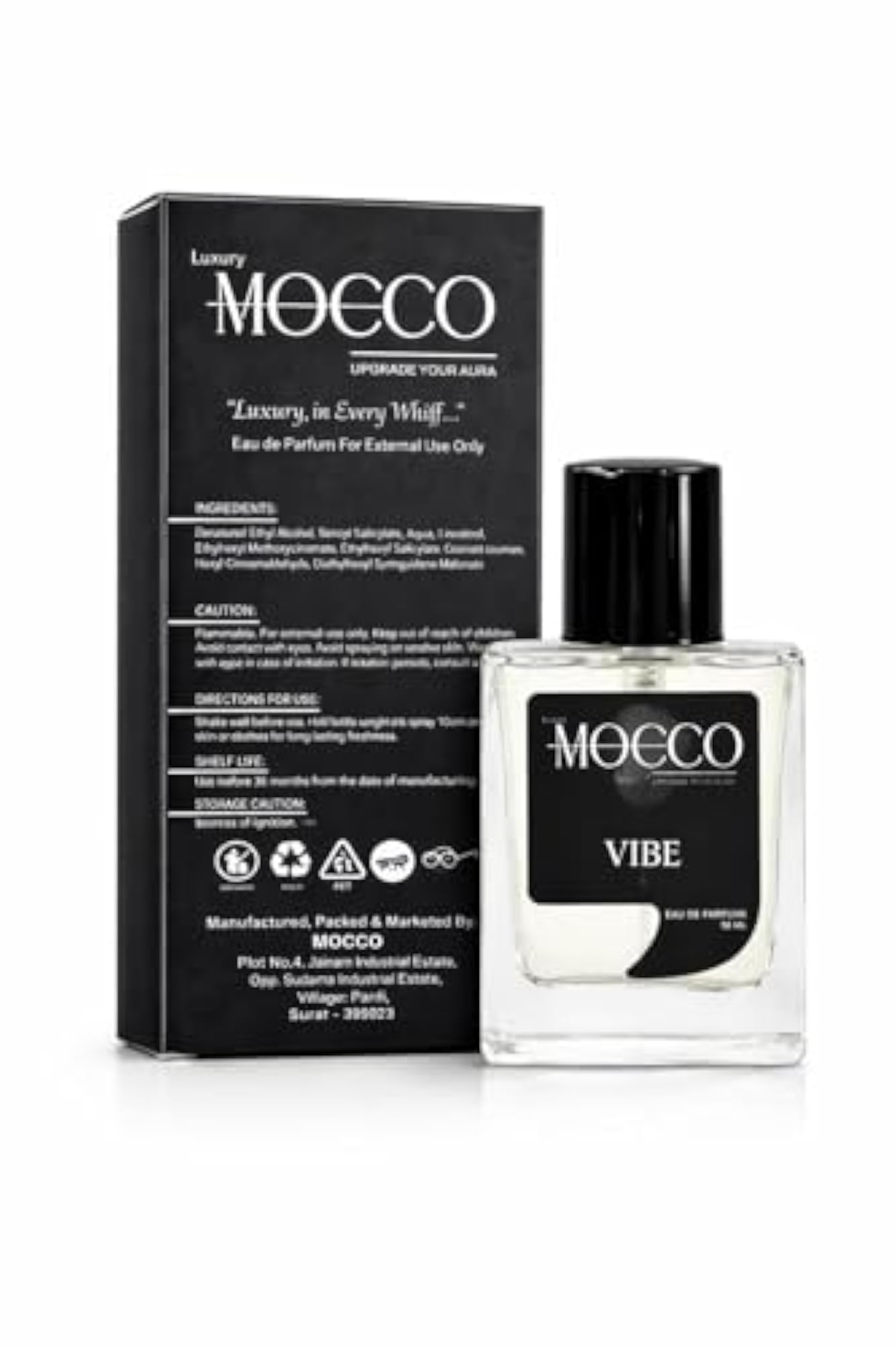 Vibe Eau de Parfum, Luxury Fragrance, 50 ML