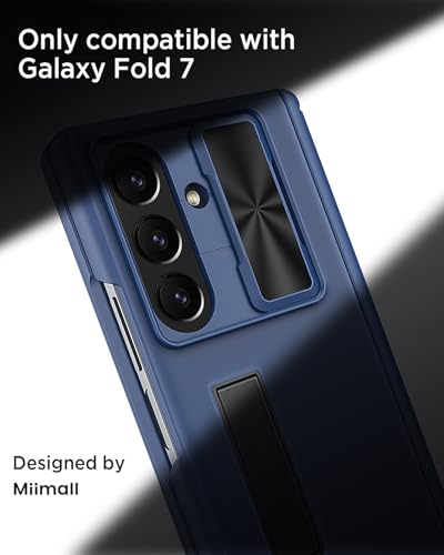 Coque Galaxy Z Fold 7 antichoc avec béquille cachée et protège-caméra