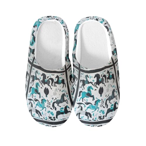 Pantoufles en coton avec mousse à mémoire de forme confortable chausson maison pour femme homme