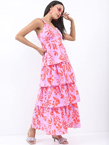 Image of Ketch Women Regular Fit Printed Sleeveless Dress