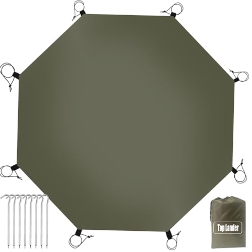 Multi-Purpose Camping Tarp with Waterproof Ground Sheets Mat Portable Tent Footprint Carpet for Hiking Outdoor Picnic