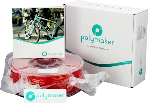 Image of Polymaker 70637 Filament ABS 1.75mm 1kg red PolyLite 1 pc(s)