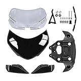 Per Triumph Per Speed Per ​​Triple 1200 RS 2021 2022 2023 Copertura faro anteriore Parabrezza Visiera parabrezza Deflettore parabrezza