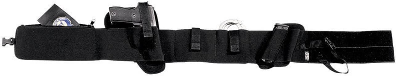 VEGA Faja elástica con Funda para Pistola, Cargador, y grilletes, con Doble Bolsillo Holster 2ET01