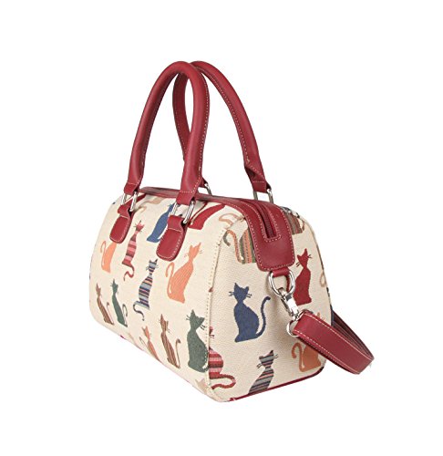 Borsa donna Signare alla moda a spalla in tessuto