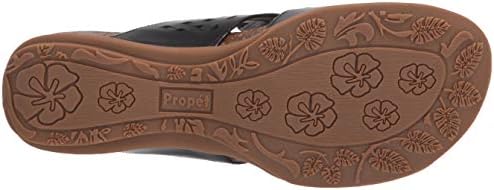 Propét Women's Fionna Slide Sandal, Black, 11 X-Wide | Image 3