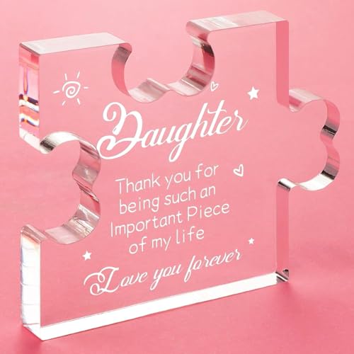 Image of Heart shaped plaque gift (Daughter)