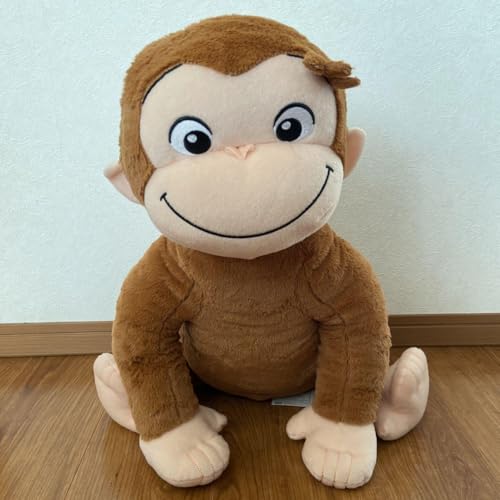 おさるのジョージ スーパーラージぬいぐるみ おすわりVer.