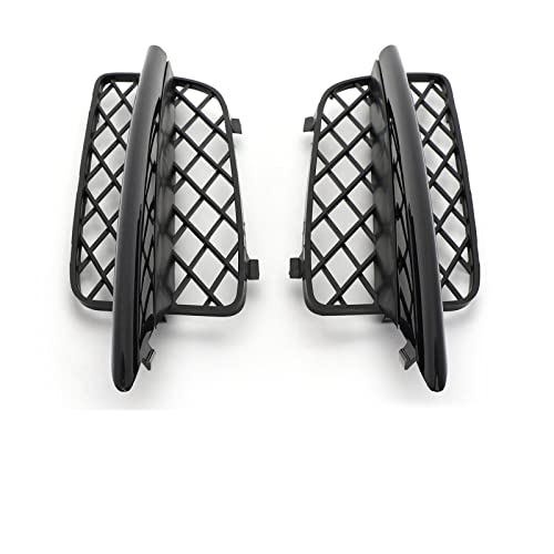 Cubiertas de rejilla inferior con acabado de precisión para parachoques de BMW X5 E70 5