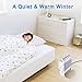 TRUSTECH Oil Heater Radiator, Oil Filled Heater No Need to Refill Oil Inside, Overheating Protection, Portable Compact Mini Heater for Home and Office, 700W Radiator Heater Space Heater, White