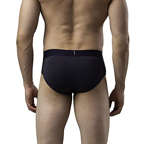 Image of Underjeans Men Cotton Blend Brief - Pack of 2