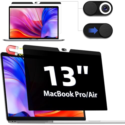 Protecteur D'écran Pour Macbook Air 13.3 ,Dispositif Magnétique Facile À Utilis