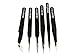 Price comparison product image 6 in 1 Antistatic Tweezers Kit