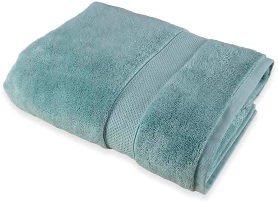 Maisonette Loft Egyptian Cotton Turkish Bath Towels, Soft, Absorbent, Ideal Quick Dry Large Luxury Bath Towel Set for Shower (30" x 58", 4 Pack), Turquoise - Image 2