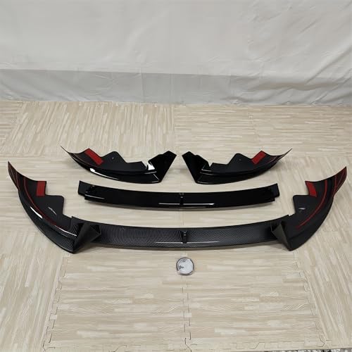 Diffuseur séparation et becquet finition Carbon Look premium pour Model Y Juniper