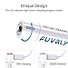 FUVALY USB Rechargeable AA Batteries 1500mAh High Capacity 1.5V Fast Charging Lithium Rechargeable Batteries with 4 in 1 USB Charging Cable can be Charged Either by 5V Charger or USB (4 Pack)