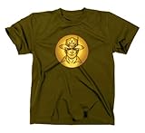 S-XXL Marshall Bravestarr Herren Kult T-Shirt, bravestar, Oliv, L